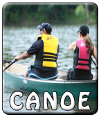 Canoeing down the river