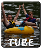 Tubing down the river